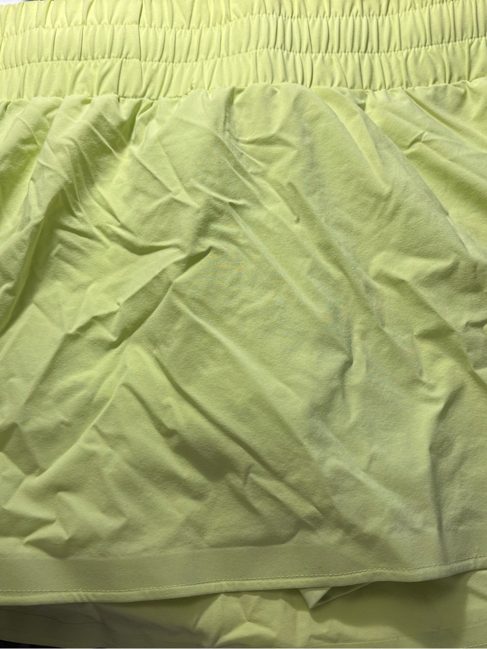 Backcountry Women's Neon Green Elastic Waist Skort — Lightweight Active Style